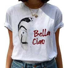 Load image into Gallery viewer, New Money Heist Harajuku T Shirts Women La Casa De Papel Hip Hop T-shirts Fashion House of Paper Tshirt Fashion Top Tees Female