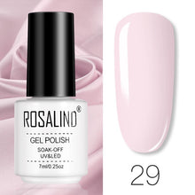 Load image into Gallery viewer, ROSALIND Gel Polish Set All For Manicure Semi Permanent Vernis top coat UV LED Gel Varnish Soak Off Nail Art Gel Nail Polish