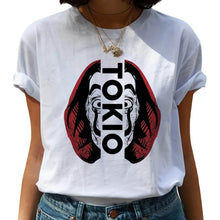 Load image into Gallery viewer, New Money Heist Harajuku T Shirts Women La Casa De Papel Hip Hop T-shirts Fashion House of Paper Tshirt Fashion Top Tees Female