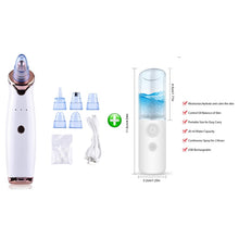 Load image into Gallery viewer, Blackhead Remover T Zone Pore Acne Pimple Removal Face Deep Nose Cleaner Vacuum Suction Facial Diamond Beauty Clean Skin Tool