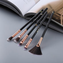 Load image into Gallery viewer, FLD5/15Pcs Makeup Brushes Tool Set Cosmetic Powder Eye Shadow Foundation Blush Blending Beauty Make Up Brush Maquiagem