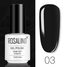 Load image into Gallery viewer, ROSALIND Gel Polish Set All For Manicure Semi Permanent Vernis top coat UV LED Gel Varnish Soak Off Nail Art Gel Nail Polish