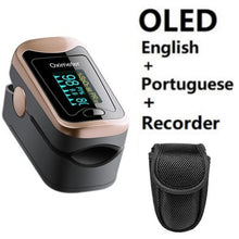 Load image into Gallery viewer, Fingertip Pulse Oximeter De Dedo Pulso Oximetro Home family Pulse Oxymeter Pulsioximetro finger pulse oximeter LED OLED