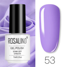 Load image into Gallery viewer, ROSALIND Gel Polish Set All For Manicure Semi Permanent Vernis top coat UV LED Gel Varnish Soak Off Nail Art Gel Nail Polish