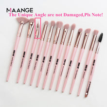Load image into Gallery viewer, MAANGE Pro 3/5/12 pcs/lot Makeup Brushes Set Eye Shadow Blending Eyeliner Eyelash Eyebrow Brushes For Makeup New