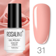 Load image into Gallery viewer, ROSALIND Gel Polish Set All For Manicure Semi Permanent Vernis top coat UV LED Gel Varnish Soak Off Nail Art Gel Nail Polish