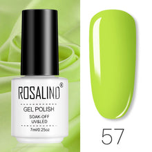 Load image into Gallery viewer, ROSALIND Gel Polish Set All For Manicure Semi Permanent Vernis top coat UV LED Gel Varnish Soak Off Nail Art Gel Nail Polish