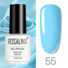 Load image into Gallery viewer, ROSALIND Gel Polish Set All For Manicure Semi Permanent Vernis top coat UV LED Gel Varnish Soak Off Nail Art Gel Nail Polish