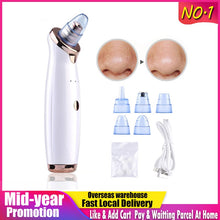 Load image into Gallery viewer, Blackhead Remover T Zone Pore Acne Pimple Removal Face Deep Nose Cleaner Vacuum Suction Facial Diamond Beauty Clean Skin Tool