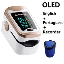 Load image into Gallery viewer, Fingertip Pulse Oximeter De Dedo Pulso Oximetro Home family Pulse Oxymeter Pulsioximetro finger pulse oximeter LED OLED