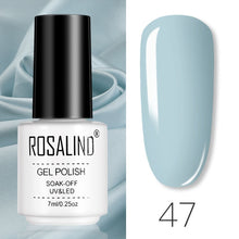 Load image into Gallery viewer, ROSALIND Gel Polish Set All For Manicure Semi Permanent Vernis top coat UV LED Gel Varnish Soak Off Nail Art Gel Nail Polish