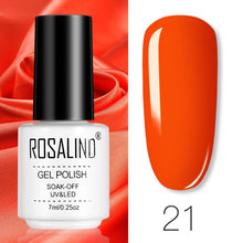 Load image into Gallery viewer, ROSALIND Gel Polish Set All For Manicure Semi Permanent Vernis top coat UV LED Gel Varnish Soak Off Nail Art Gel Nail Polish