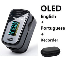 Load image into Gallery viewer, Fingertip Pulse Oximeter De Dedo Pulso Oximetro Home family Pulse Oxymeter Pulsioximetro finger pulse oximeter LED OLED