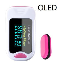 Load image into Gallery viewer, Fingertip Pulse Oximeter De Dedo Pulso Oximetro Home family Pulse Oxymeter Pulsioximetro finger pulse oximeter LED OLED