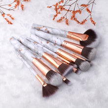 Load image into Gallery viewer, FLD5/15Pcs Makeup Brushes Tool Set Cosmetic Powder Eye Shadow Foundation Blush Blending Beauty Make Up Brush Maquiagem