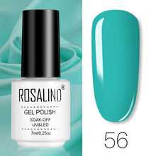 Load image into Gallery viewer, ROSALIND Gel Polish Set All For Manicure Semi Permanent Vernis top coat UV LED Gel Varnish Soak Off Nail Art Gel Nail Polish