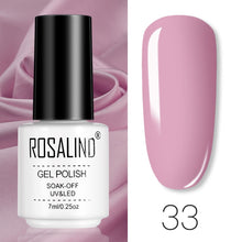 Load image into Gallery viewer, ROSALIND Gel Polish Set All For Manicure Semi Permanent Vernis top coat UV LED Gel Varnish Soak Off Nail Art Gel Nail Polish