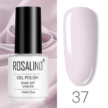 Load image into Gallery viewer, ROSALIND Gel Polish Set All For Manicure Semi Permanent Vernis top coat UV LED Gel Varnish Soak Off Nail Art Gel Nail Polish