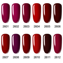 Load image into Gallery viewer, ROSALIND Gel Polish Set UV Vernis Semi Permanent Primer Top Coat 7ML Poly Gel Varnish Nail Art Manicure Gel Lak PolishesNails