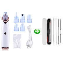 Load image into Gallery viewer, Blackhead Remover T Zone Pore Acne Pimple Removal Face Deep Nose Cleaner Vacuum Suction Facial Diamond Beauty Clean Skin Tool