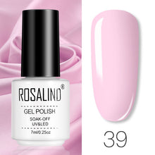 Load image into Gallery viewer, ROSALIND Gel Polish Set All For Manicure Semi Permanent Vernis top coat UV LED Gel Varnish Soak Off Nail Art Gel Nail Polish