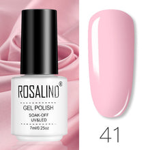 Load image into Gallery viewer, ROSALIND Gel Polish Set All For Manicure Semi Permanent Vernis top coat UV LED Gel Varnish Soak Off Nail Art Gel Nail Polish