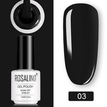 Load image into Gallery viewer, ROSALIND Gel Polish Set UV Vernis Semi Permanent Primer Top Coat 7ML Poly Gel Varnish Nail Art Manicure Gel Lak PolishesNails