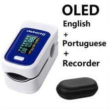 Load image into Gallery viewer, Fingertip Pulse Oximeter De Dedo Pulso Oximetro Home family Pulse Oxymeter Pulsioximetro finger pulse oximeter LED OLED
