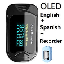 Load image into Gallery viewer, Fingertip Pulse Oximeter De Dedo Pulso Oximetro Home family Pulse Oxymeter Pulsioximetro finger pulse oximeter LED OLED