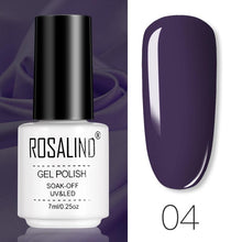 Load image into Gallery viewer, ROSALIND Gel Polish Set All For Manicure Semi Permanent Vernis top coat UV LED Gel Varnish Soak Off Nail Art Gel Nail Polish