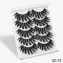 Load image into Gallery viewer, SEXYSHEEP 5Pairs 3D Mink Hair False Eyelashes Natural/Thick Long Eye Lashes Wispy Makeup Beauty Extension Tools