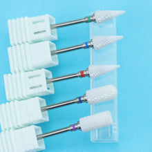 Load image into Gallery viewer, 1pcs Ceramic Nail Drill Bit For Electric Manicure Drills Machine Milling Cutter Nail Files Buffers Nail Art Equipment Accessory