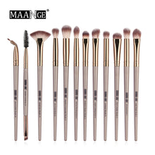Load image into Gallery viewer, MAANGE Pro 3/5/12 pcs/lot Makeup Brushes Set Eye Shadow Blending Eyeliner Eyelash Eyebrow Brushes For Makeup New