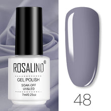 Load image into Gallery viewer, ROSALIND Gel Polish Set All For Manicure Semi Permanent Vernis top coat UV LED Gel Varnish Soak Off Nail Art Gel Nail Polish