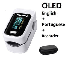 Load image into Gallery viewer, Fingertip Pulse Oximeter De Dedo Pulso Oximetro Home family Pulse Oxymeter Pulsioximetro finger pulse oximeter LED OLED