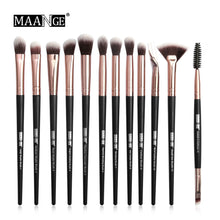 Load image into Gallery viewer, MAANGE Pro 3/5/12 pcs/lot Makeup Brushes Set Eye Shadow Blending Eyeliner Eyelash Eyebrow Brushes For Makeup New