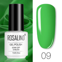 Load image into Gallery viewer, ROSALIND Gel Polish Set All For Manicure Semi Permanent Vernis top coat UV LED Gel Varnish Soak Off Nail Art Gel Nail Polish
