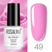 Load image into Gallery viewer, ROSALIND Gel Polish Set All For Manicure Semi Permanent Vernis top coat UV LED Gel Varnish Soak Off Nail Art Gel Nail Polish
