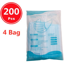 Load image into Gallery viewer, Fast delivery Hot Sale 3-layer mask 50pcs Face Mouth Masks Non Woven Disposable Anti-Dust Masks Earloops Masks