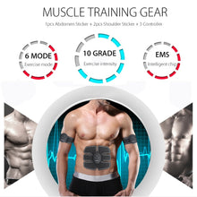 Load image into Gallery viewer, EMS Wireless Muscle Stimulator Trainer Smart Fitness Abdominal Training Electric Weight Loss Stickers Body Slimming Massager