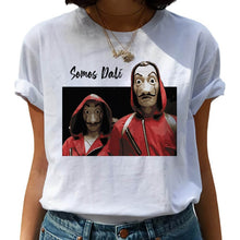 Load image into Gallery viewer, New Money Heist Harajuku T Shirts Women La Casa De Papel Hip Hop T-shirts Fashion House of Paper Tshirt Fashion Top Tees Female