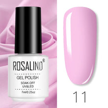 Load image into Gallery viewer, ROSALIND Gel Polish Set All For Manicure Semi Permanent Vernis top coat UV LED Gel Varnish Soak Off Nail Art Gel Nail Polish