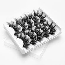 Load image into Gallery viewer, SEXYSHEEP 5Pairs 3D Mink Hair False Eyelashes Natural/Thick Long Eye Lashes Wispy Makeup Beauty Extension Tools