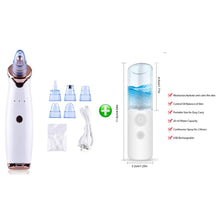 Load image into Gallery viewer, Blackhead Remover T Zone Pore Acne Pimple Removal Face Deep Nose Cleaner Vacuum Suction Facial Diamond Beauty Clean Skin Tool
