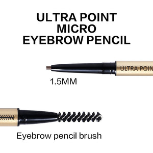 Microblading Tattoo Eyebrow Pen Waterproof Fork Tip Eyebrow Pencil Long Lasting 5 Colors Nude Fine Sketch Liquid Eye Brow Pencil